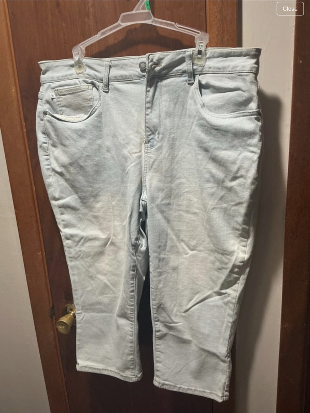 Light Wash Cropped Jeans Judy Blue